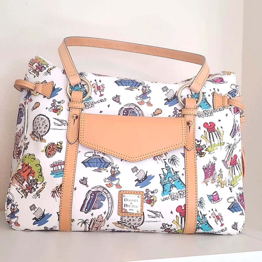 NWT *Rare* Retired Disneyana Walt Disney World Smith Tote